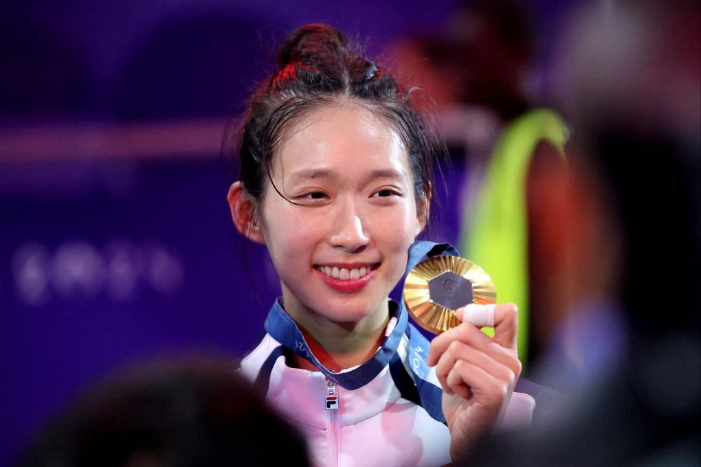 Vivian Kong is the pride of Hong Kong after winning the city’s first gold medal at the Paris Olympic Games. Photo: Reuters
