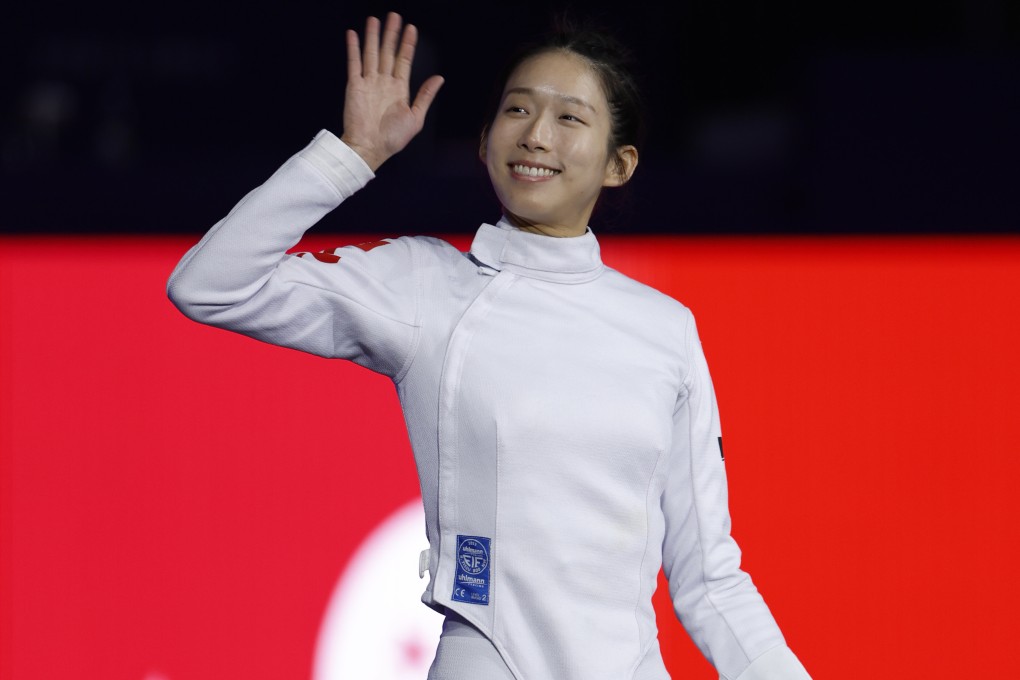 Vivian Kong in Paris. She studied international relations at Stanford University in the US, and law at Renmin University of China and the Chinese University of Hong Kong. Photo: Xinhua