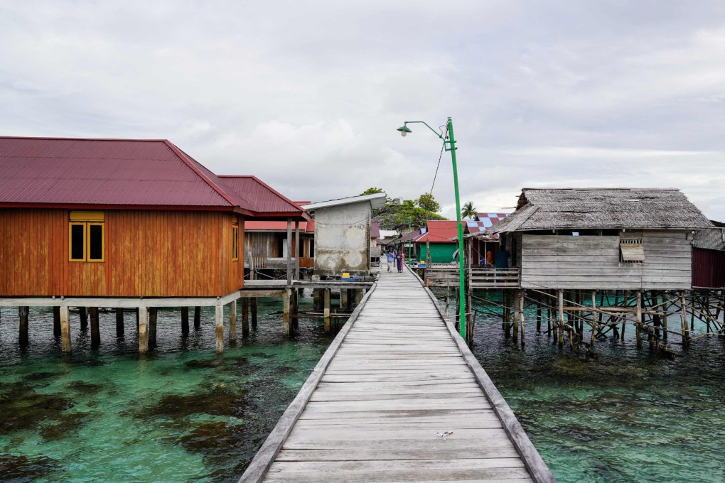 The Bajau tribe spread across Indonesia, the Philippines and Malaysia have spent centuries at sea, but have turned to new income streams as fish stocks fall, government pressure forces them to land and technology shifts their habits. Photo: AFP