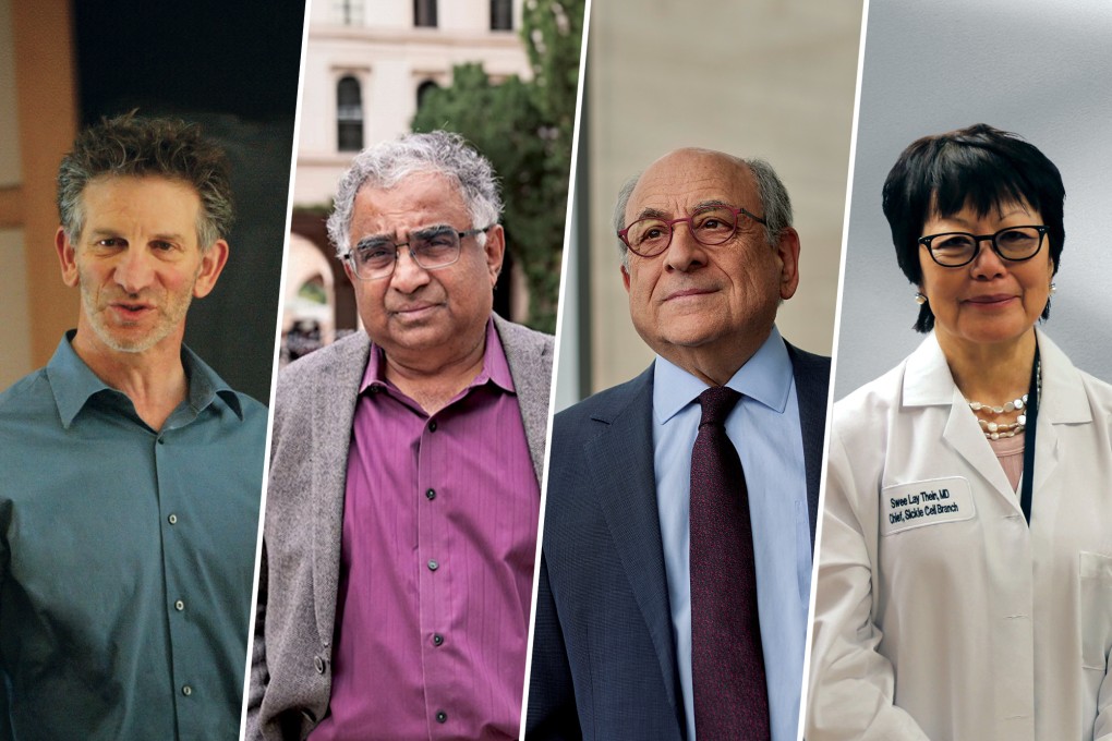 The four winners of the prestigious Shaw Prize for 2024, (from left) Peter Sarnak, Shrinivas R Kulkarni, Stuart Orkin and Swee Lay Thein, will receive their awards in Hong Kong on November 12.