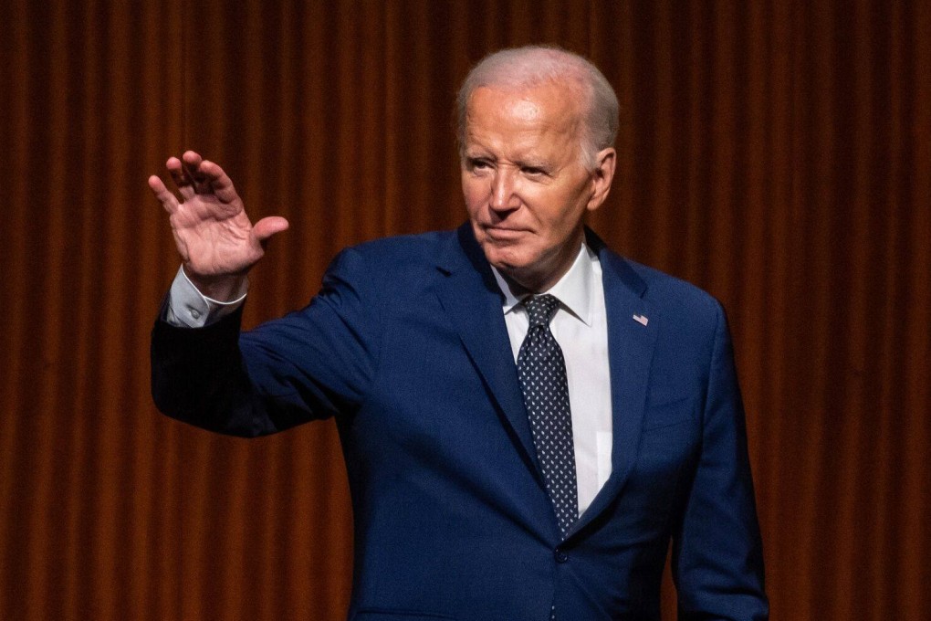 US President Joe Biden in Austin, Texas, on Monday. Photo: Bloomberg