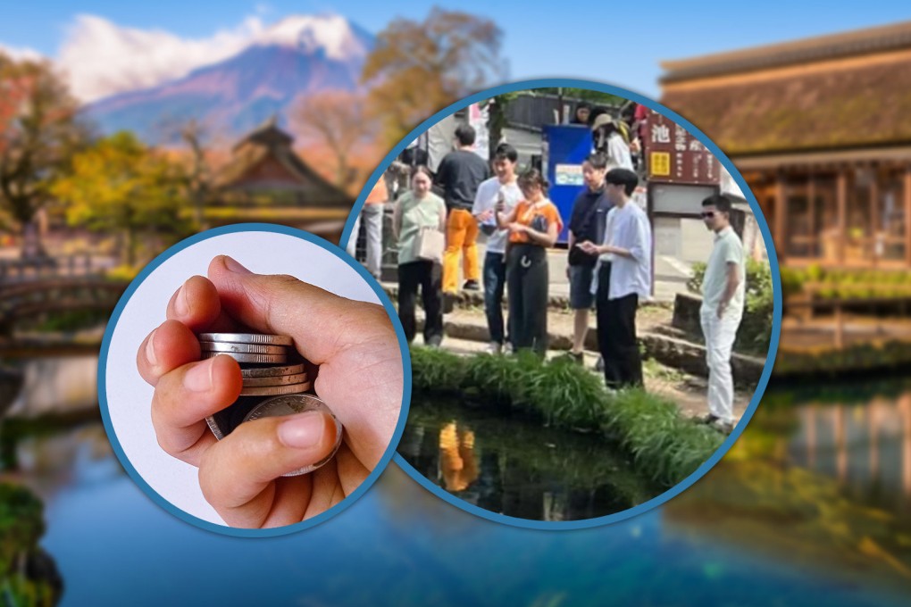 A tourist site in Japan is facing an eco-threat from misbehaving visitors. Photo: SCMP composite/Shutterstock/Xiaohongshu