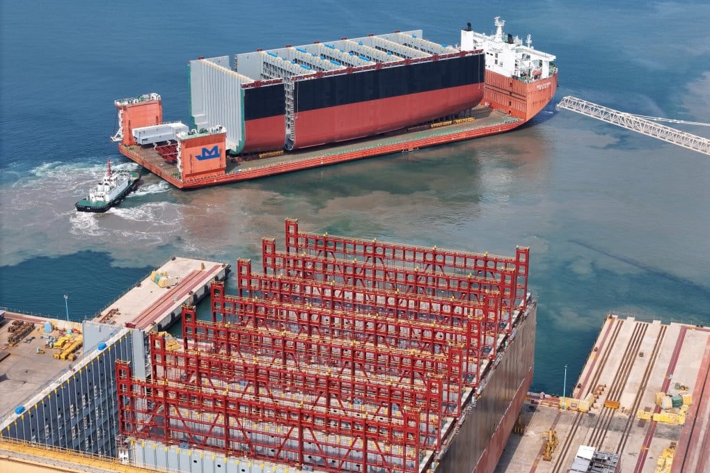 China’s ship and container exports hit several highs in the first half of 2024, beating peaks set in previous years. Photo: Getty Images