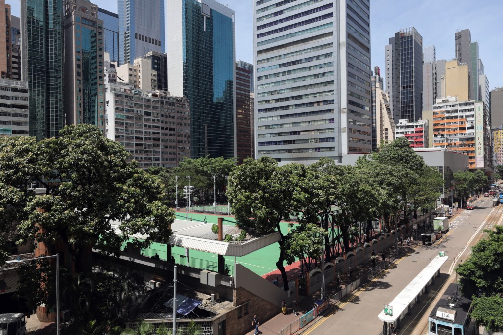 Southorn Playground in Hong Kong’s Wan Chai district has offered space for recreation amid the urban jungle for the past 90 years. Photo: Xiaomei Chen