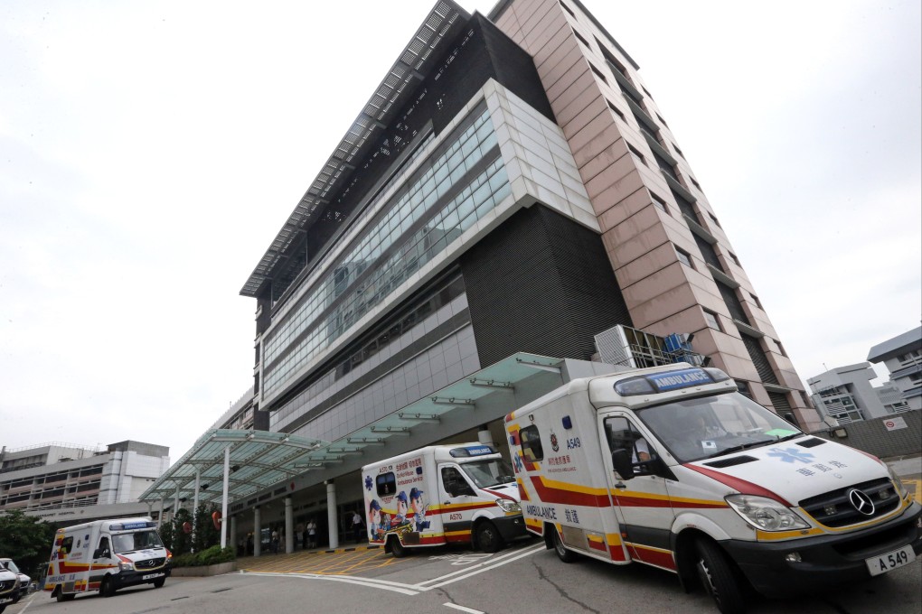 Princess Margaret Hospital in Kwai Chung, where victims of the armed attack by suspected triad members were sent with head and limb injuries. Photo: Felix Wong