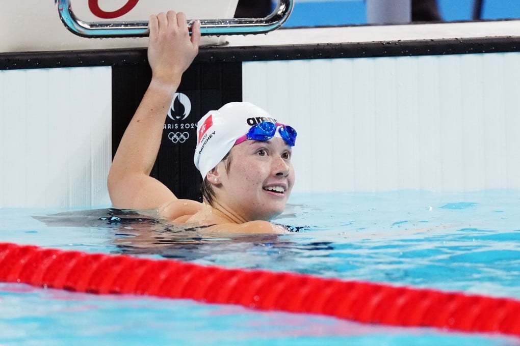 Siobhan Haughey is back in action and looking to win her second medal at the Paris Olympics, in the 100m freestyle. Photo: Xinhua