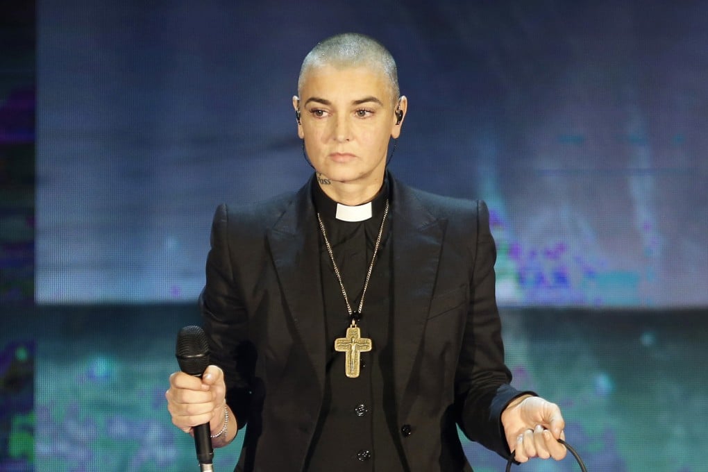 The late Irish singer Sinead O’Connor in 2014. Photo: AP