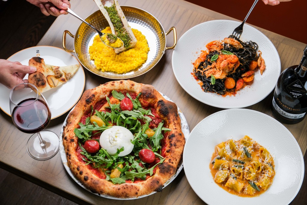 A range of dishes at 208 Italian, one of 13 new restaurants and bars we recommend you try in Hong Kong this month. Photo: 208 Italian
