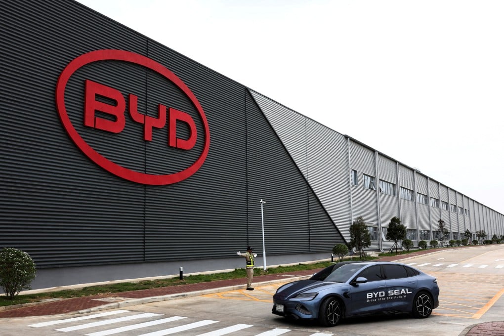 BYD’s factory in Rayong, Thailand. Photo: Reuters