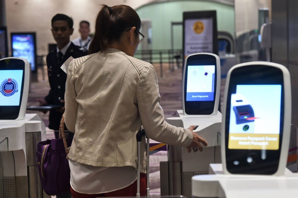 Singapore residents will be able to enjoy passport-less immigration clearance at Changi Airport starting on August 5. Photo: AFP