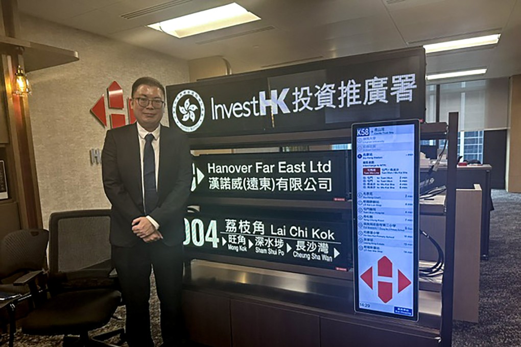 Kwan Yu-him, the regional head for Hong Kong and China at Hanover Far East. Photo: Cheryl Arcibal