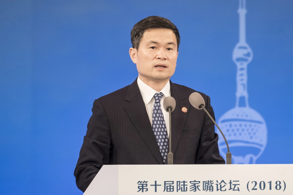 Fang Xinghai, vice-chairman of the China Securities Regulatory Commission, seen in this file photo from June 2018, has retired. Photo: Bloomberg