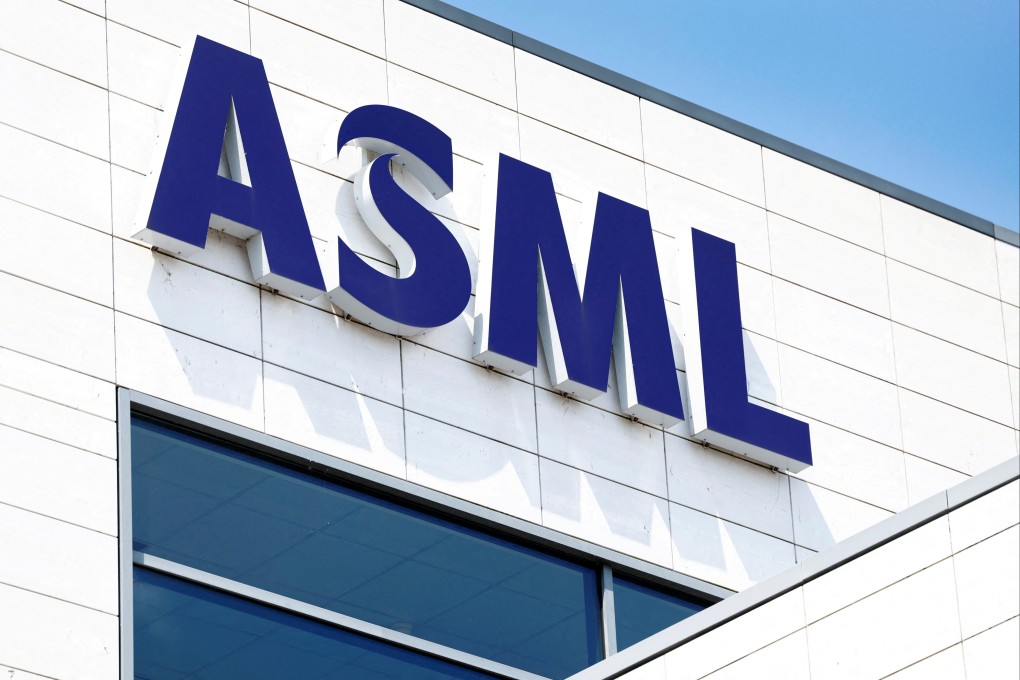 The ASML logo is seen on a building near its headquarters in Veldhoven, the Netherlands, June 16, 2023. Photo: Reuters