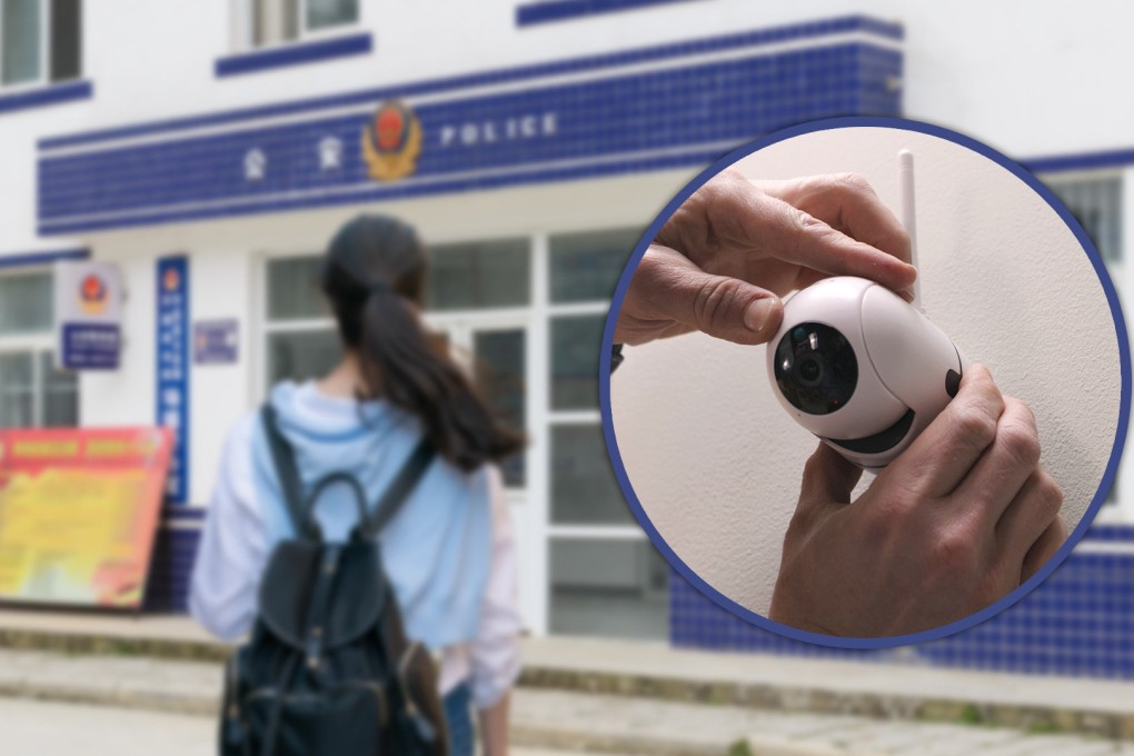 An adult daughter in China has reported her parents to the police after they installed a surveillance camera in her bedroom. 
Photo: SCMP composite/Shutterstock