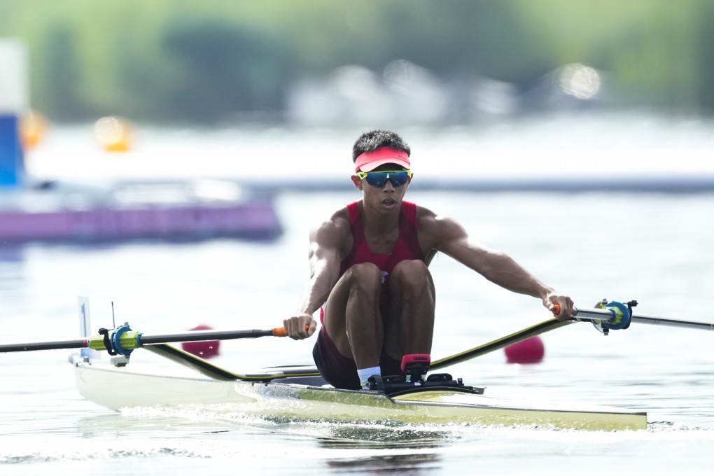 Chiu Hin-chun has finished higher than any other Hong Kong rower at an Olympics. Photo: AP