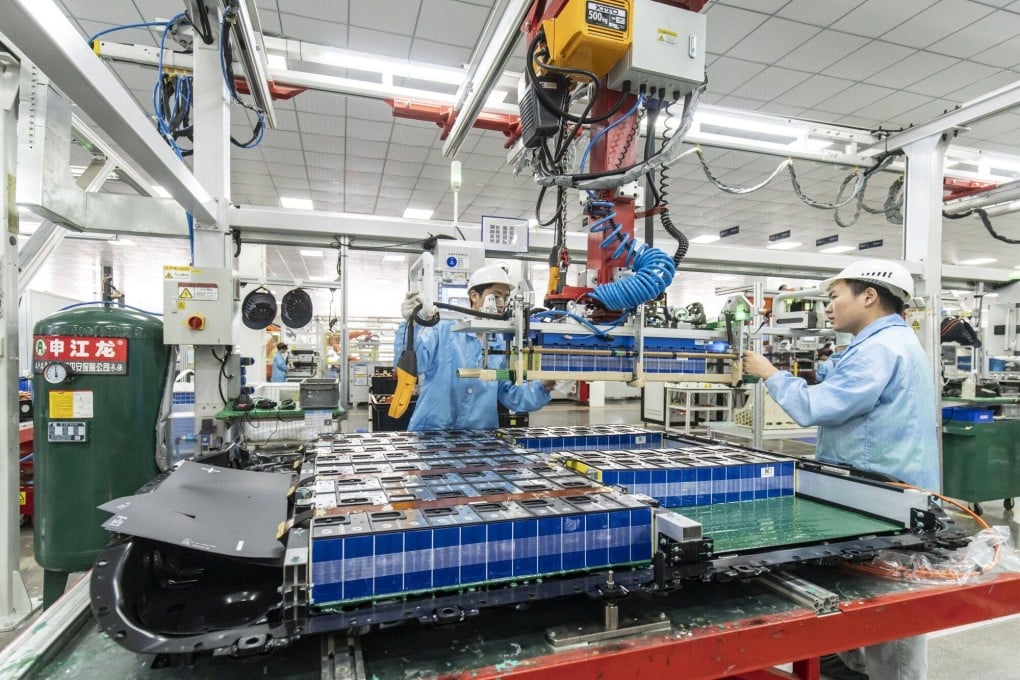 The Ministry of Commerce says China’s FDI landscape has entered a period of “adjustments”, and a bigger percentage is going into advanced manufacturing. Photo: Bloomberg