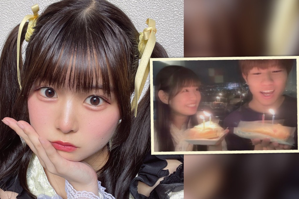 A pop idol in Japan has been forced to post “solo” pictures on the internet every night before she goes to bed to prove to her fans that she is single. Photo: SCMP composite/X.com