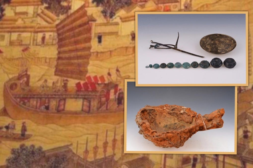 Investigations into a Song-era shipwreck reveal a compelling tale of smuggling and the acendancy of private merchants. Photo: SCMP composite/Sohu/Journal of Maritime Archaeology
