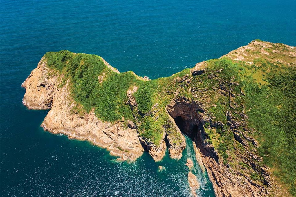 Sai Kung’s Bluff Island, where a man drowned after getting into difficulties while swimming. Photo: Handout