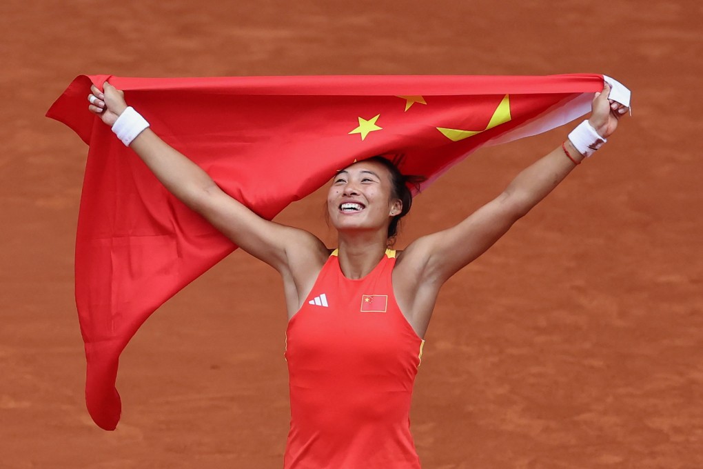 Tennis star Zheng Qinwen is among the gold medallists this year. Photo: Reuters