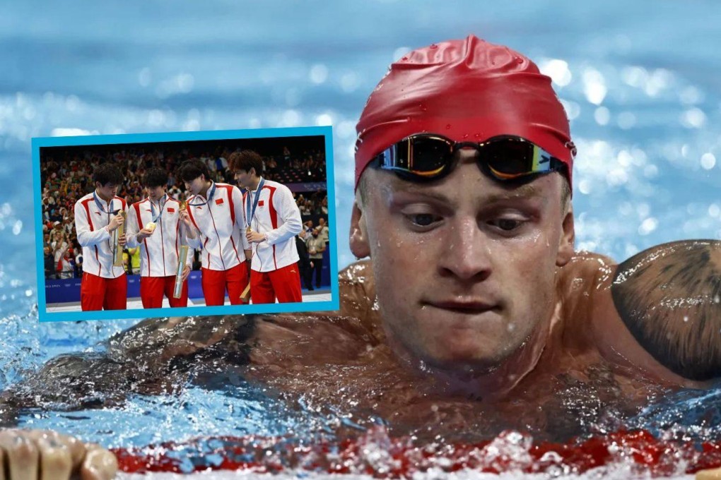 Team GB’s Adam Peaty made his displeasure at China’s swimmers being allowed to compete at the Paris Olympics clear. Photo: SCMP