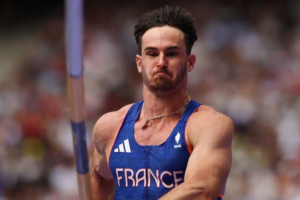 Anthony Ammirati’s run up looked good, but it was a different pole which got in his way at the Paris Olympics. Photo: Reuters