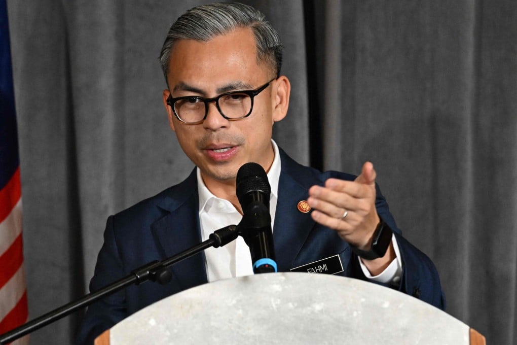Malaysia’s communications minister Fahmi Fadzil said the country is looking into developing its own social media platform for its citizens. Photo: AFP