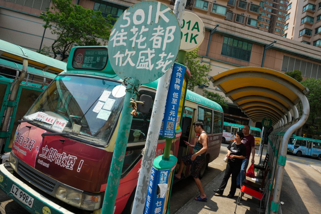 Passengers on four green-top minibus routes in the New Territories were overcharged for two months. Photo: Sam Tsang