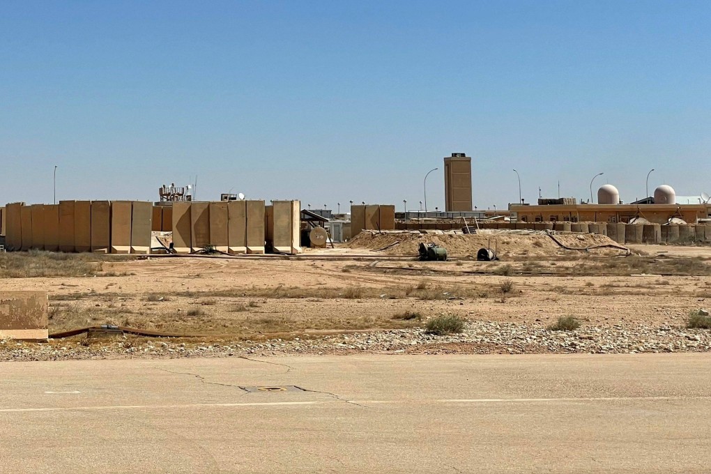Ain al-Assad air base hosting US forces in Iraq in the western Anbar province. File photo: AFP