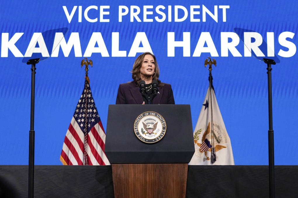 US presidential nominee Kamala Harris is expected to announce her choice for vice-president on Tuesday. Photo: AP
