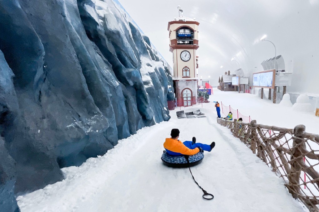 Karoo Snow and Ice World in Shenzhen. Photo: Weibo/深圳卡鲁冰雪世界