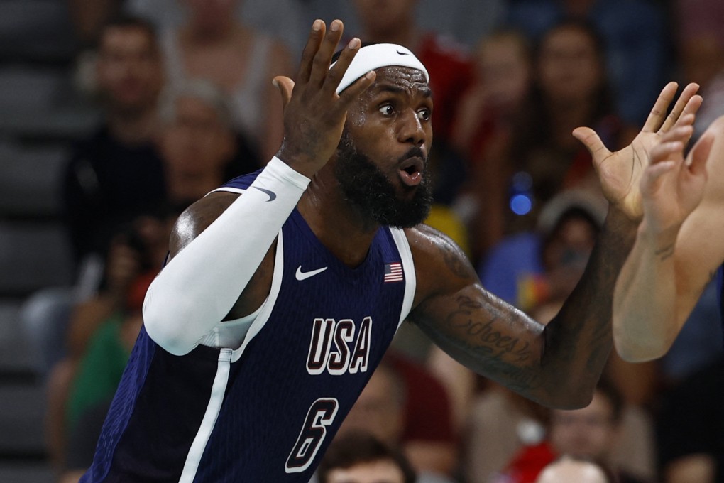 LeBron James and his United States teammates will be in action as the basketball heats up in Paris. Photo: Reuters