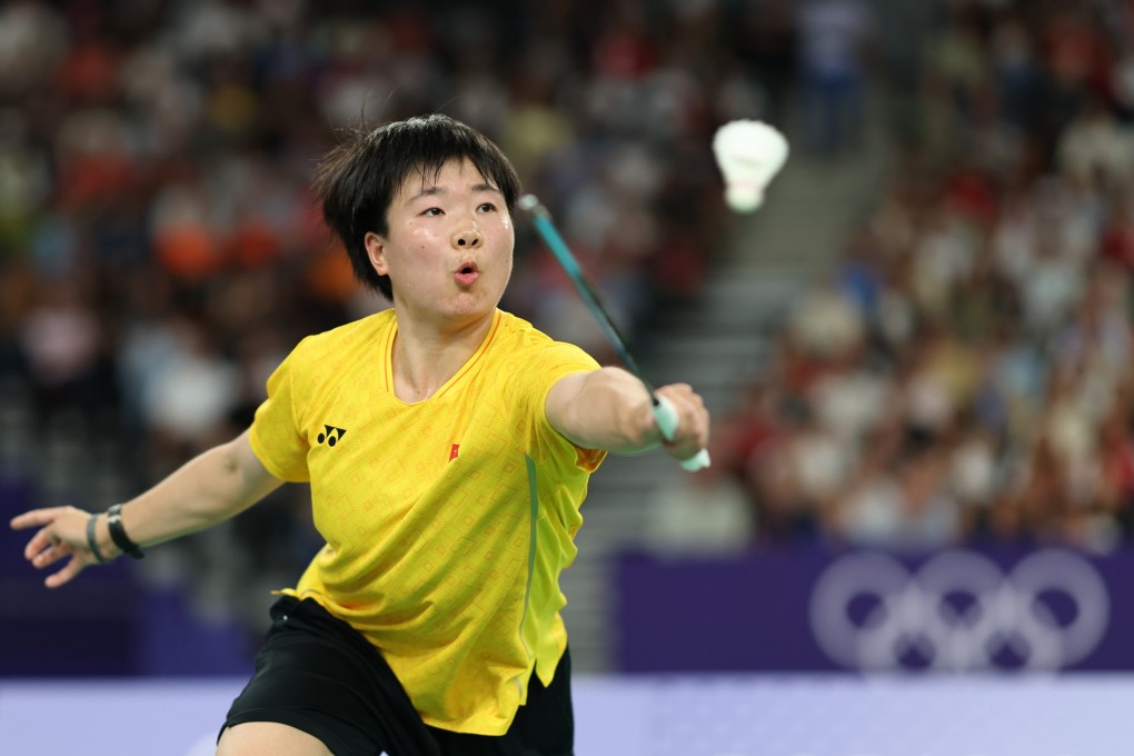 A twist of fate allowed He Bingjiao to reach the badminton women’s singles final – but can she claim the gold? Photo: Xinhua