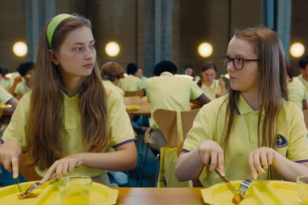 Ksenia Devriendt (left) and Gwen Currant in a still from Club Zero. Jessica Hausner’s latest movie focuses on topics including eating disorders such as anorexia.