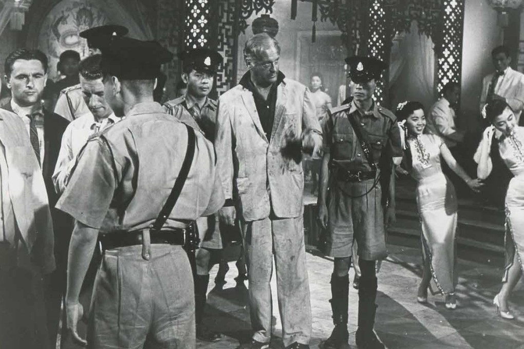 Curt Jürgens (centre) in a still from Ferry to Hong Kong (1959). The movie, described by one commentator as part Casablanca, part The World of Suzie Wong, co-starred Orson Welles, who caused many issues for James Bond director Lewis Gilbert.