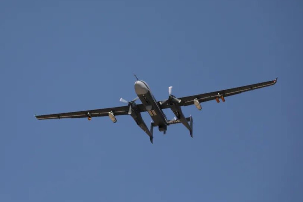 The TB-A drone can carry as many as 24 silver iodide rods and 200 smoke grenades – two types of rain-inducing agents. Photo: China Meteorological Administration