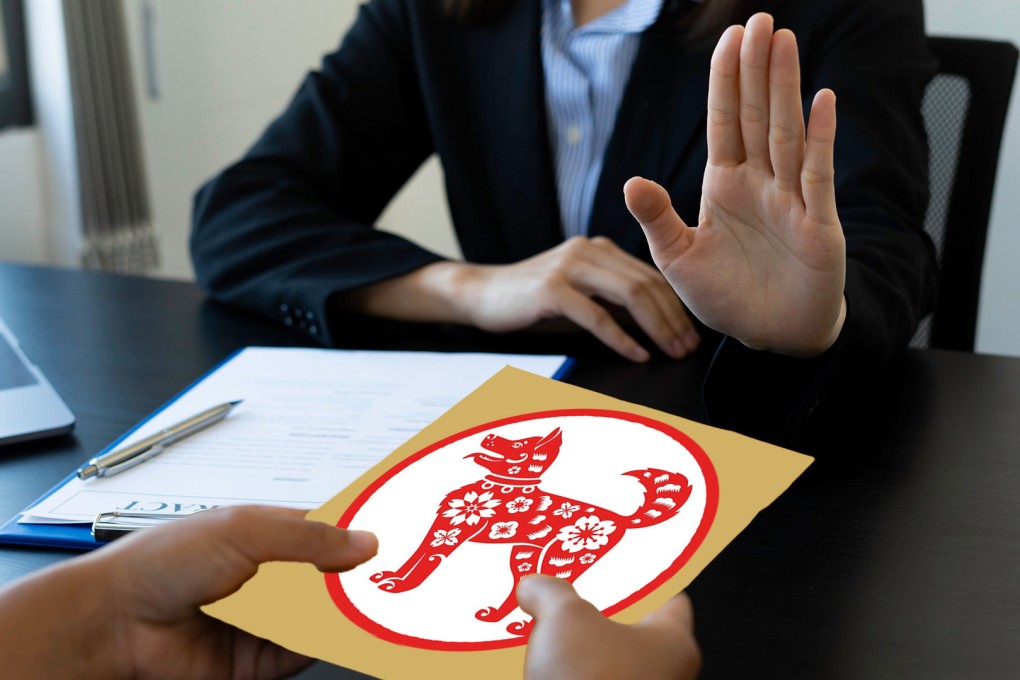 A Chinese firm has gone viral after it banned people born under the dog sign of the Chinese zodiac from applying for a job. Photo: SCMP composite/Shutterstock