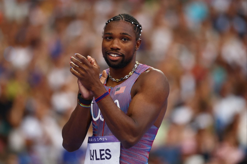 Noah Lyles is seeking more gold to add to that for his 100m triumph with a battle in the 200m to come. Photo: Reuters