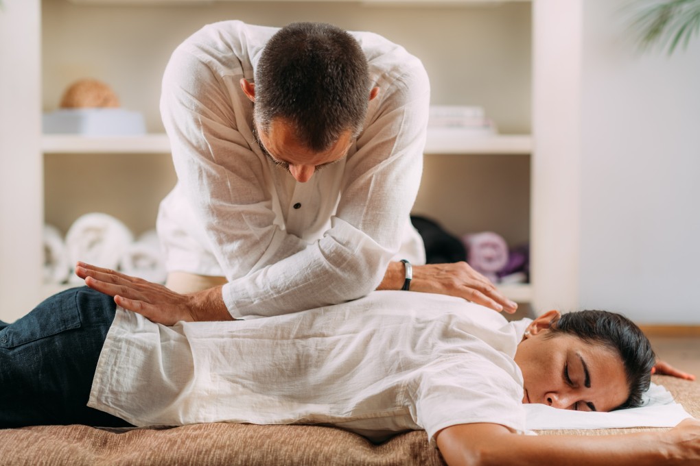 With roots in China’s tui na style, Japanese shiatsu massage was historically performed by blind masseuses, while modern practitioners are using it as part of more holistic treatment. Photo: Shutterstock
