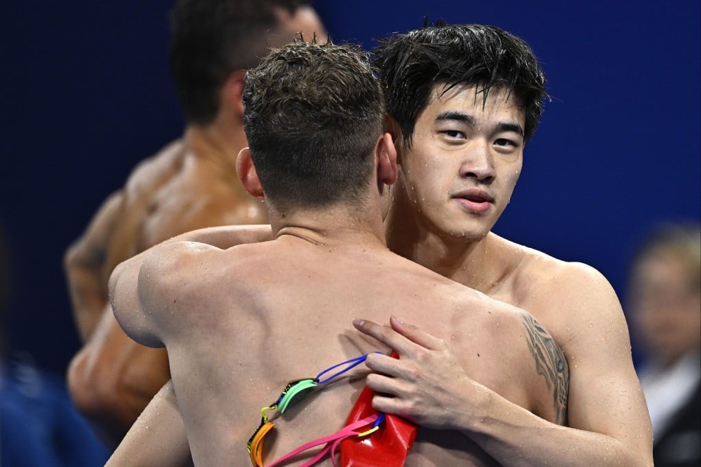 Pan Zhanle’s scorching swim in the Olympic 100m freestyle final is being met with some scepticism. Photo: Xinhua