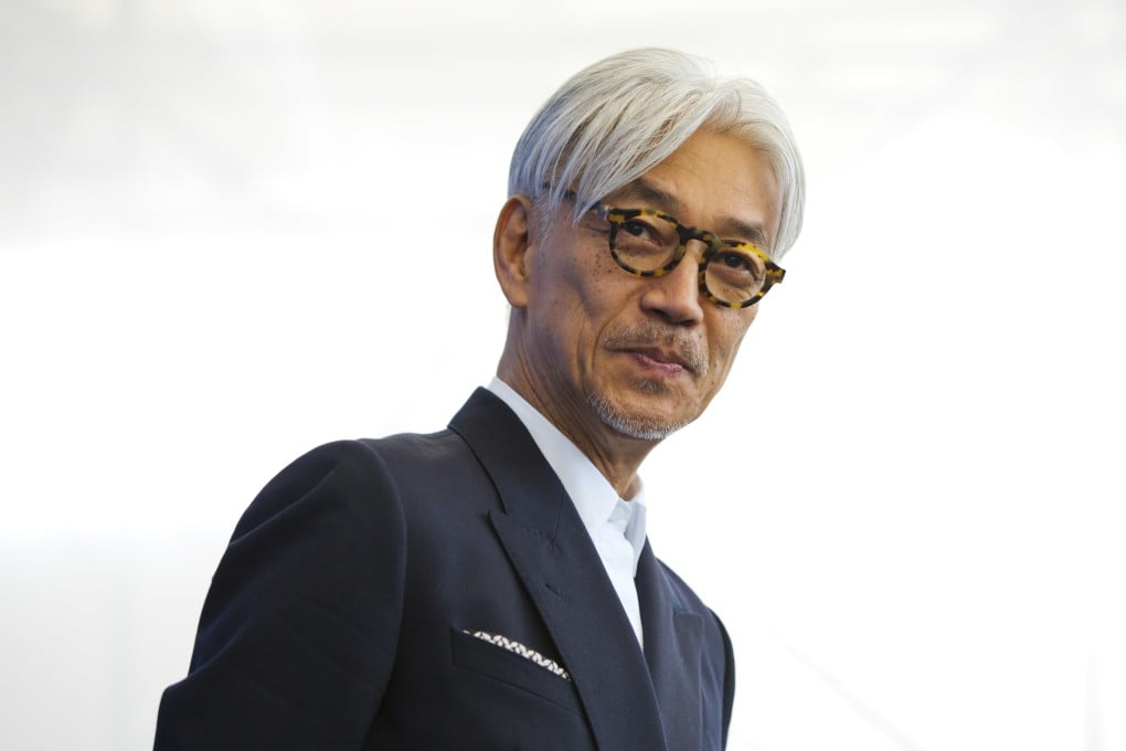Ryuichi Sakamoto at the 74th Venice Film Festival in Italy on September 3, 2017. The Japanese film composer’s posthumous album Opus includes music from film scores including The Last Emperor and Merry Christmas, Mr. Lawrence. Photo: AP