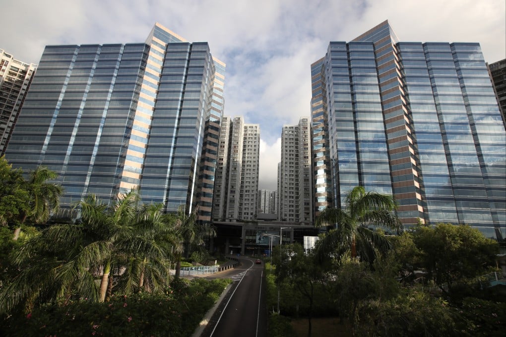 General view of Cityplaza Four (left) and Three in Taikoo Shing. Photo: Edward Wong