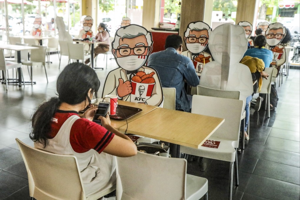 A KFC restaurant in Medan. KFC Indonesia is owned by Fast Food Indonesia. Photo: EPA-EFE