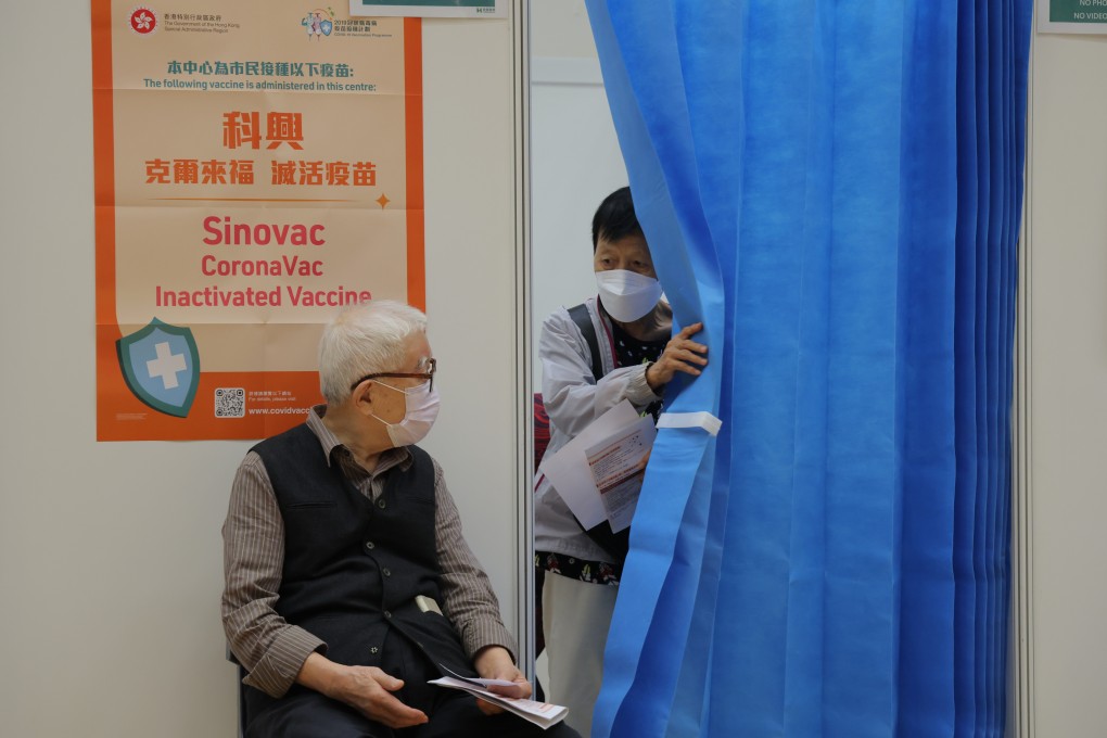 The Sinovac jab was one of two vaccines offered in Hong Kong at the height of the pandemic. Photo: Jelly Tse