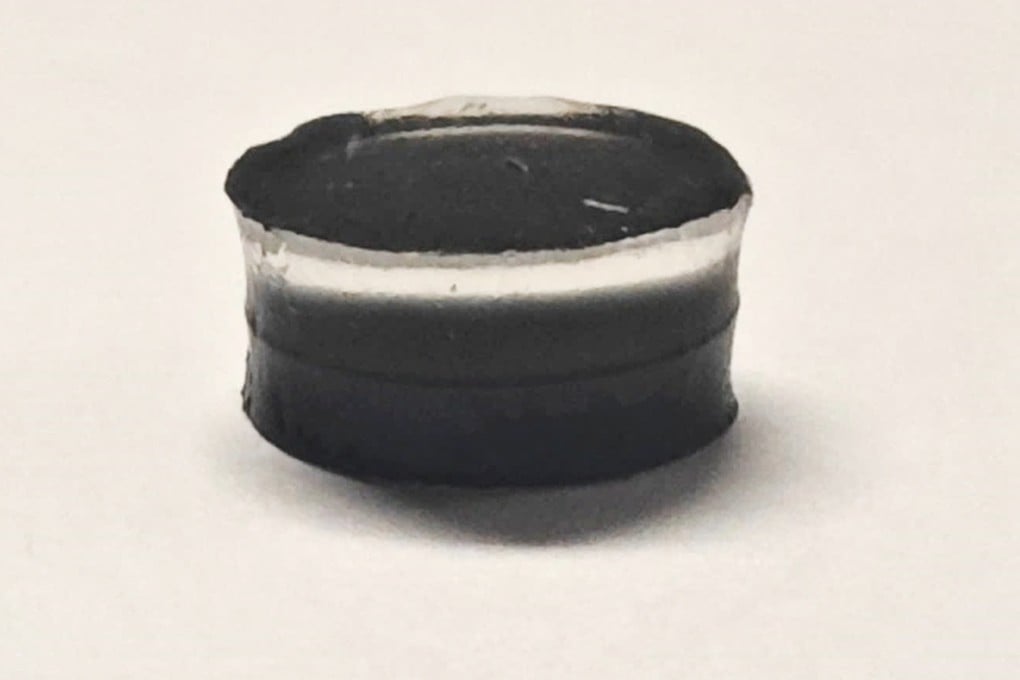 A light-driven hydrogel launcher has been created by scientists, taking inspiration from squirting cucumber plants. Photo: Chinese University of Hong Kong