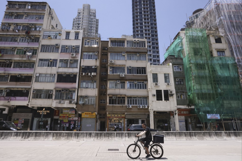 About 180 households and 20 shops will be affected by the URA’s redevelopment plan in Kowloon City. Photo: Jonathan Wong