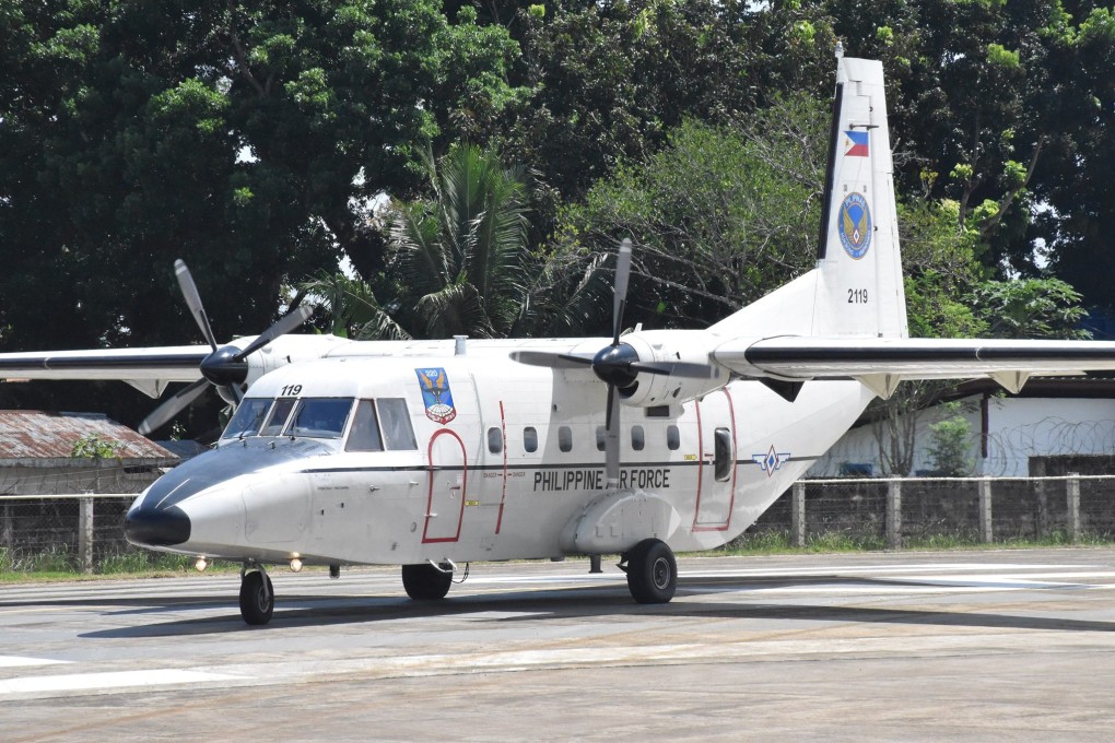 A Philippine Air Force NC-212 light transport plane was involved in an incident with PLA aircraft over Scarborough Shoal in the South China Sea on Thursday. Photo: Facebook / @ Alakdan Division
