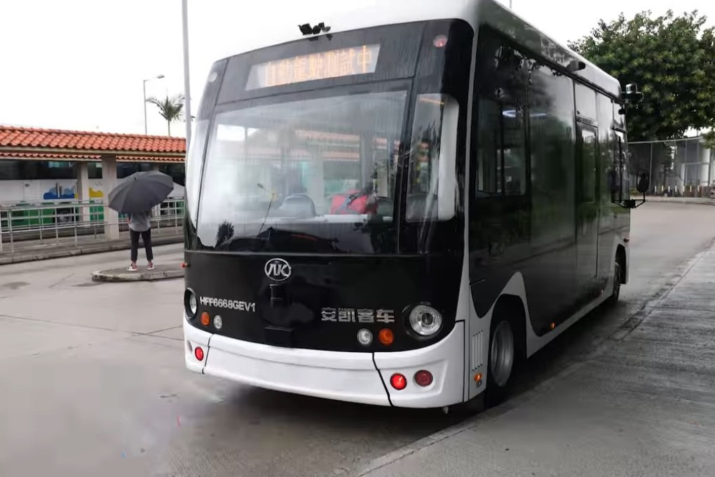 A self-driving shuttle. The government has introduced a new regulatory regime that allows for wider, more flexible trials and the use of autonomous vehicles on roads. Photo: Handout