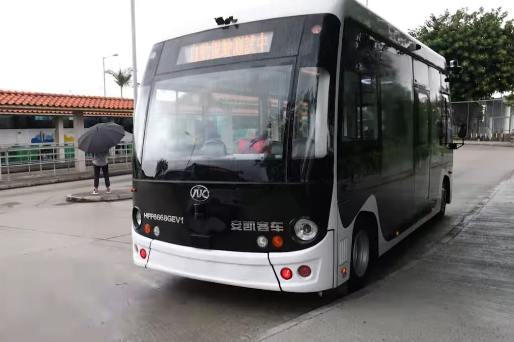A self-driving shuttle. The government has introduced a new regulatory regime that allows for wider, more flexible trials and the use of autonomous vehicles on roads. Photo: Handout