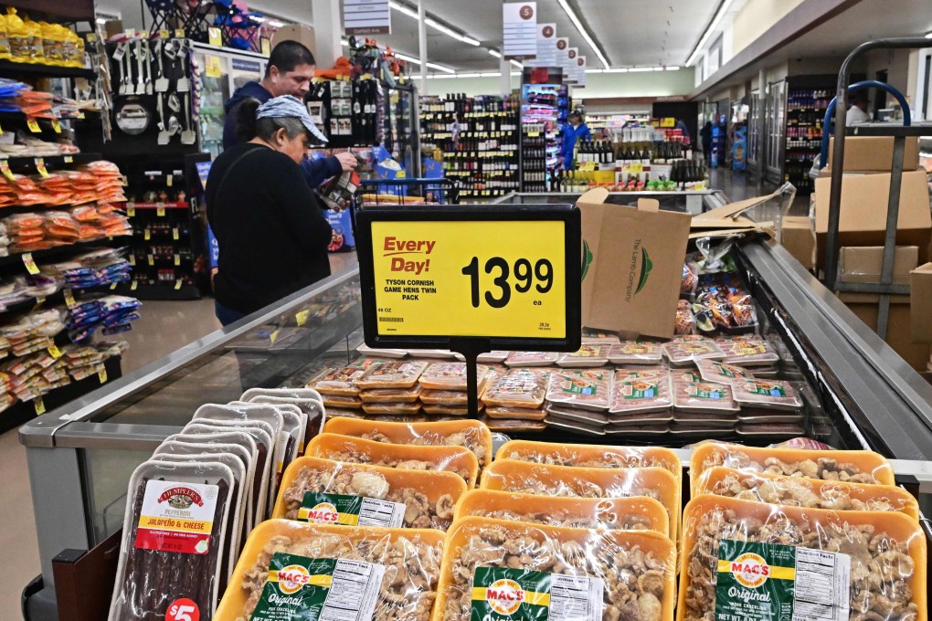 A supermarket in Montebello, California, on May 15, 2024. Photo: AFP